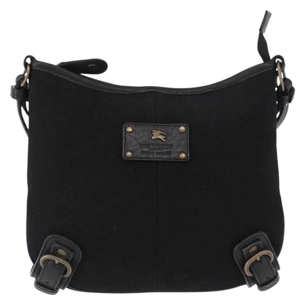 Burberry Leather Shoulder Bag Black